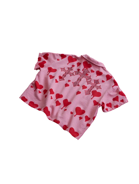 The Statement Tee - Crimson of Hearts