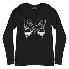Load image into Gallery viewer, Eyes of Butterfly Unisex Long Sleeve Tee
