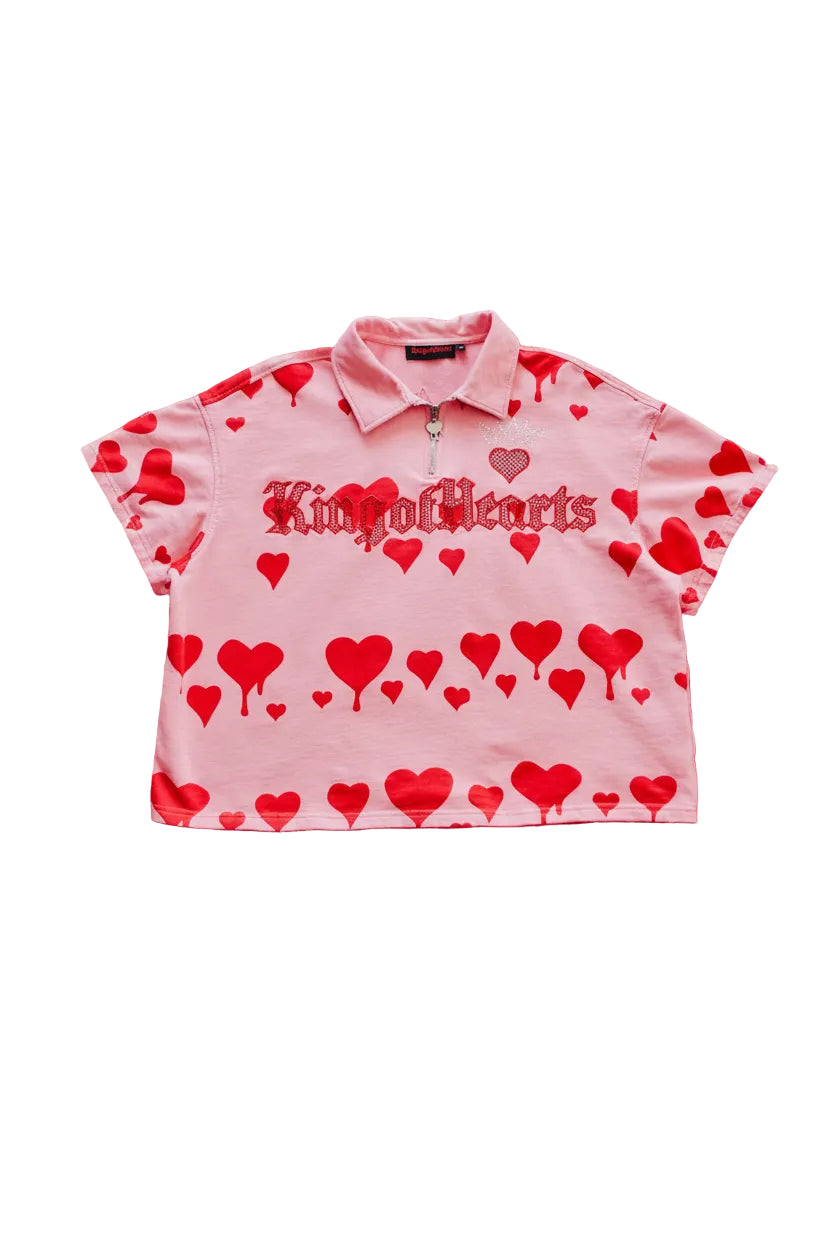 The Statement Tee - Crimson of Hearts