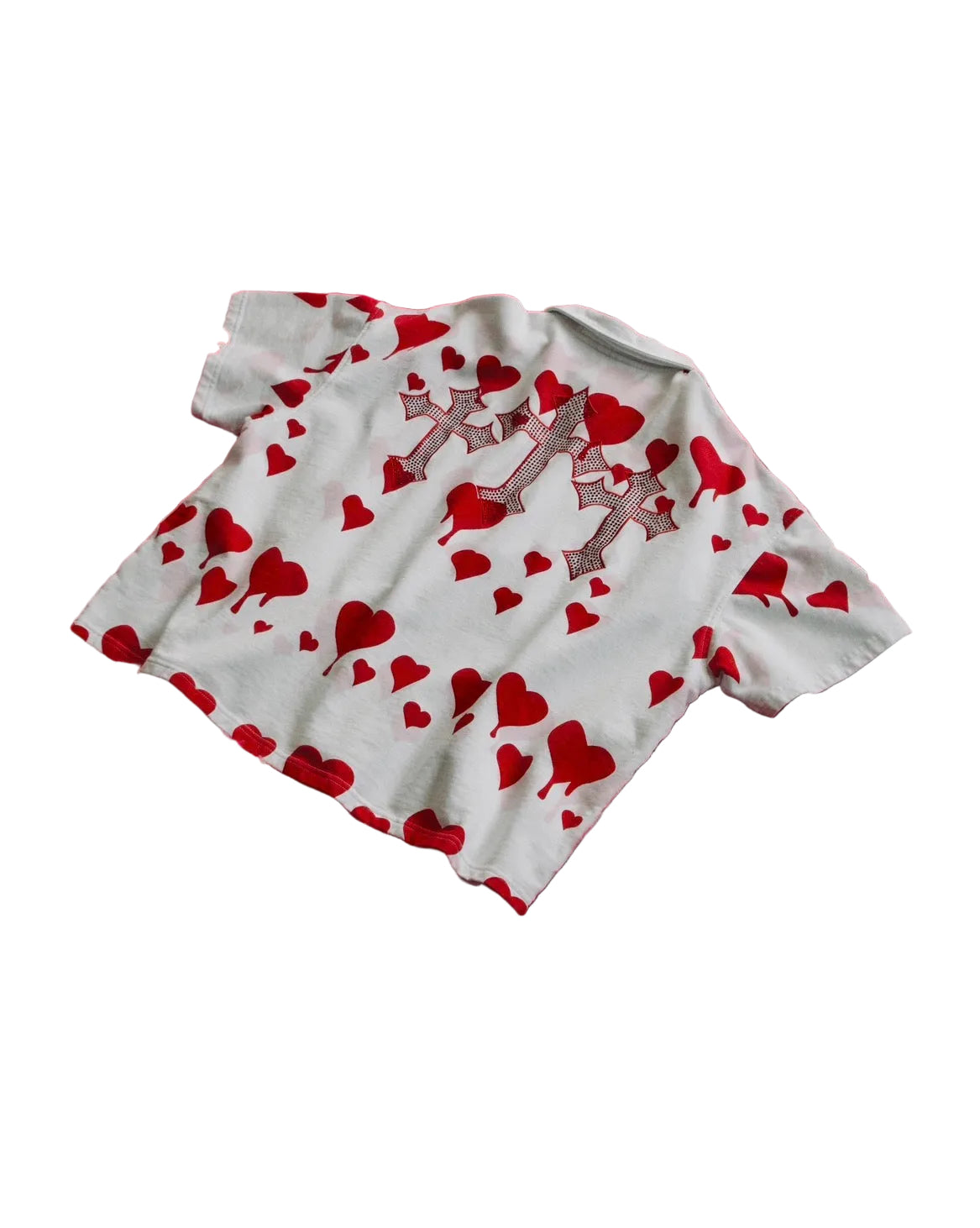 The Statement Tee - Rouge of Hearts